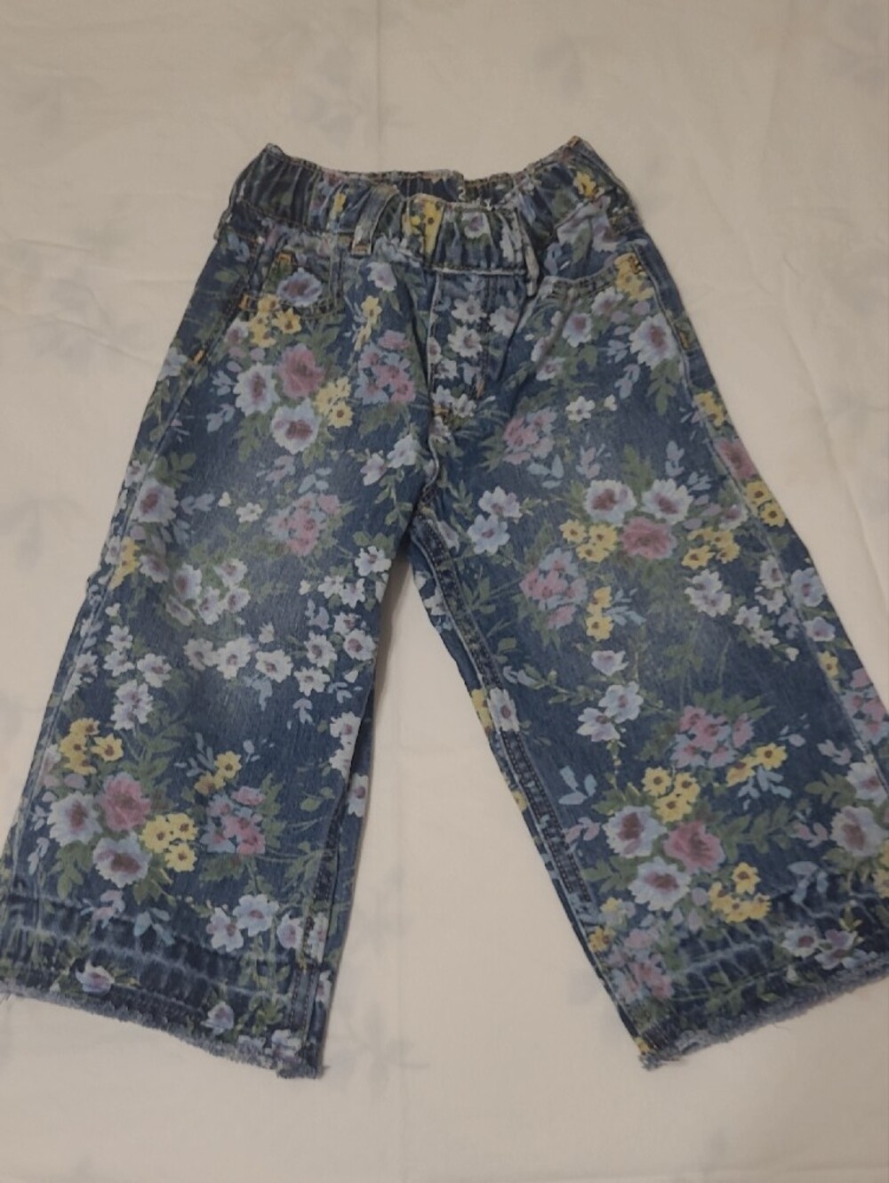 2 Bottoms. Gap Floral Jean/OldNavy Pink